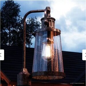 Quoizel Steadman 20.5" Imperial Bronze Traditional Outdoor Post Light MSRP $399‎